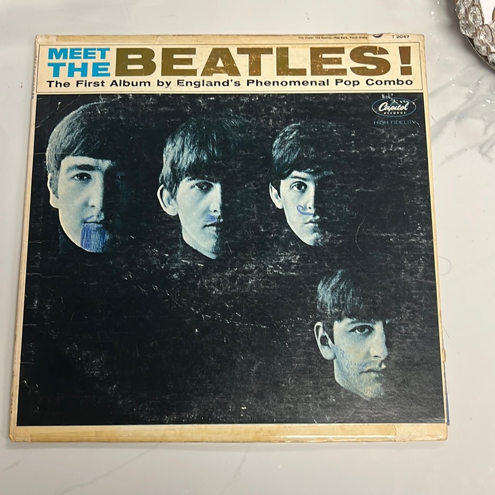Meet the Beatles! The first album by England’s Phenomenal Pop Combo vinyl record
